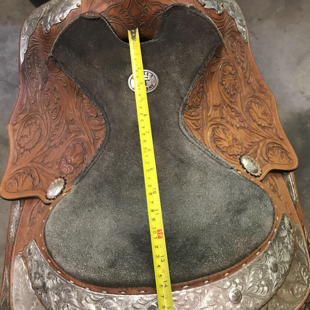 Western Show saddle Double T