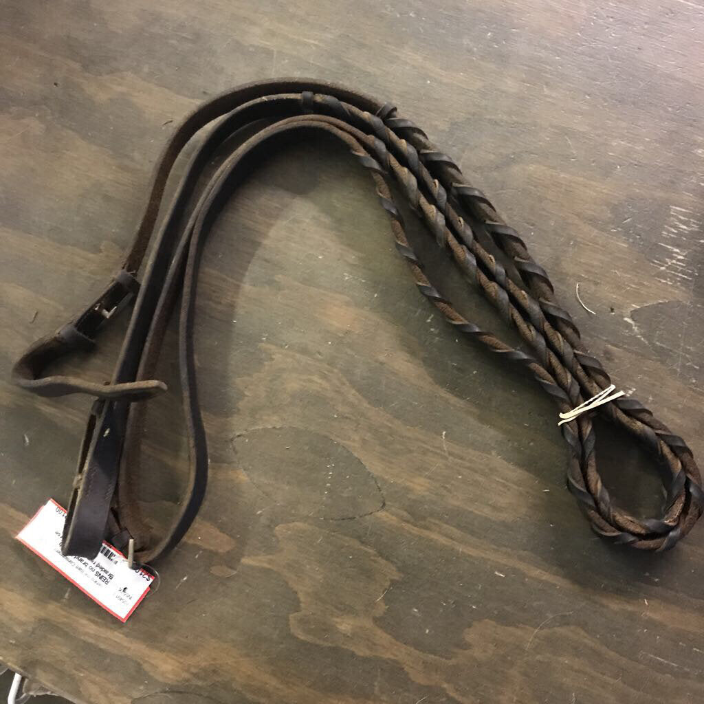 English Braided reins