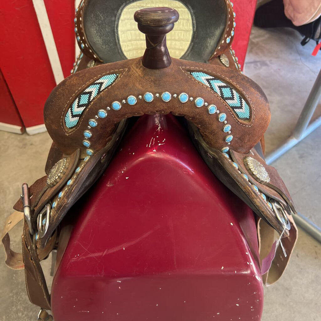 Double J Barrel saddle