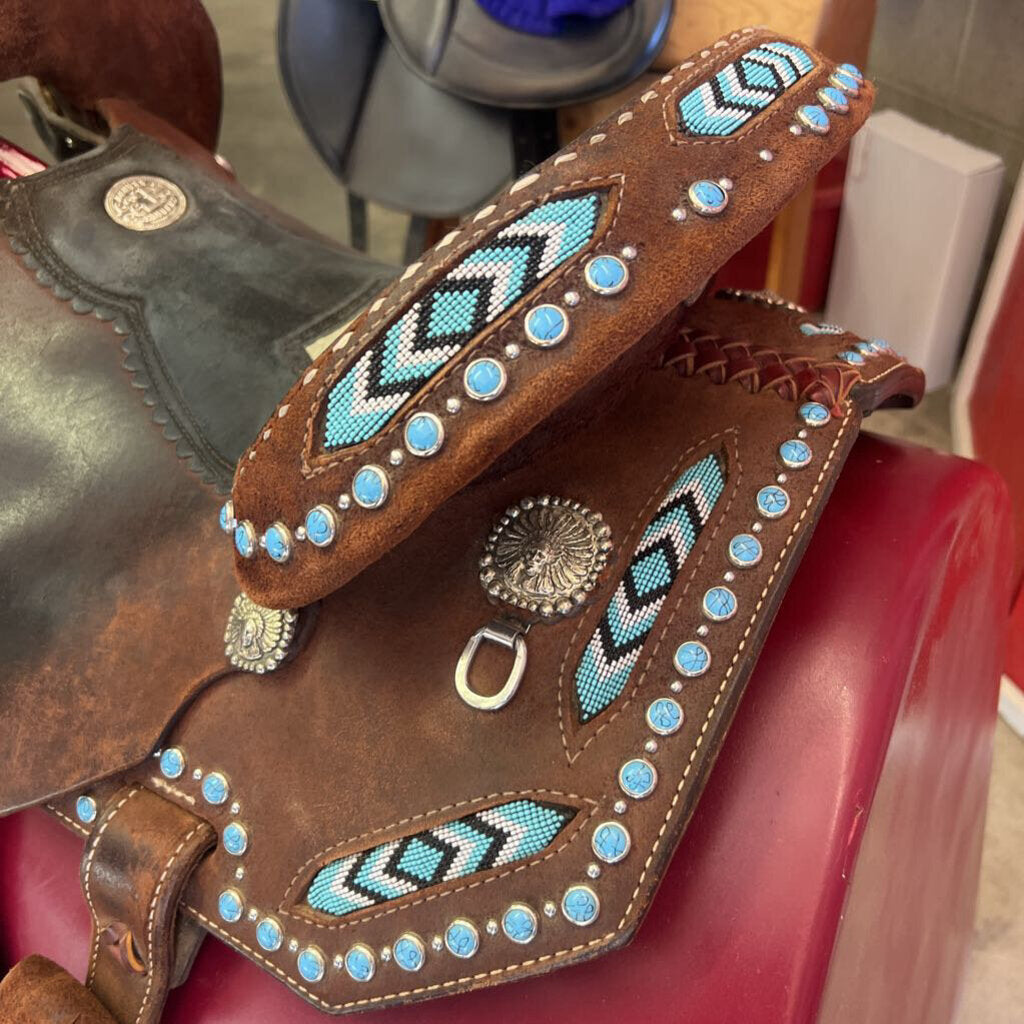 Double J Barrel saddle