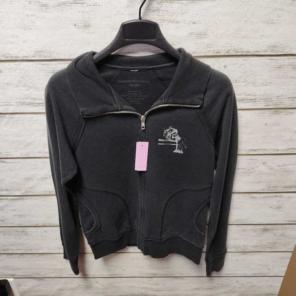 Zip up sweatshirt