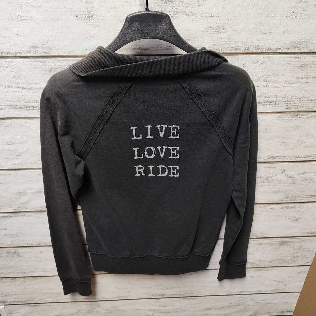 Zip up sweatshirt