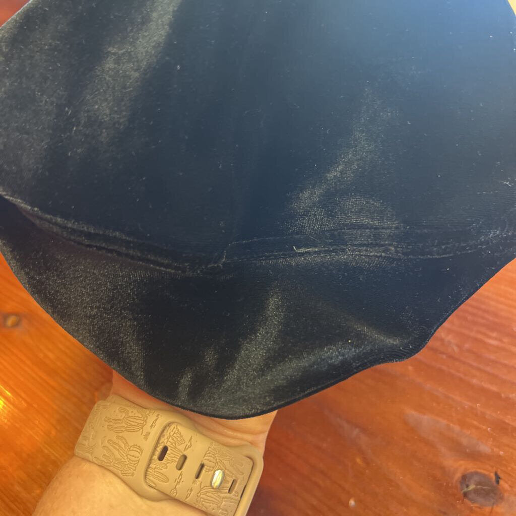 Velvet helmet cover