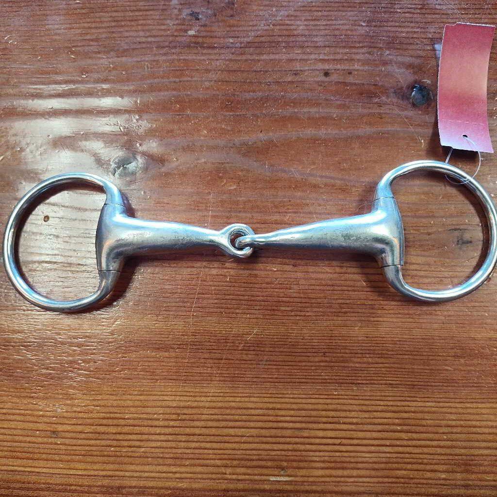 Thick hollow eggbutt snaffle