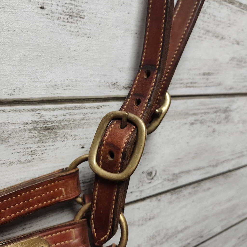 Leather halter