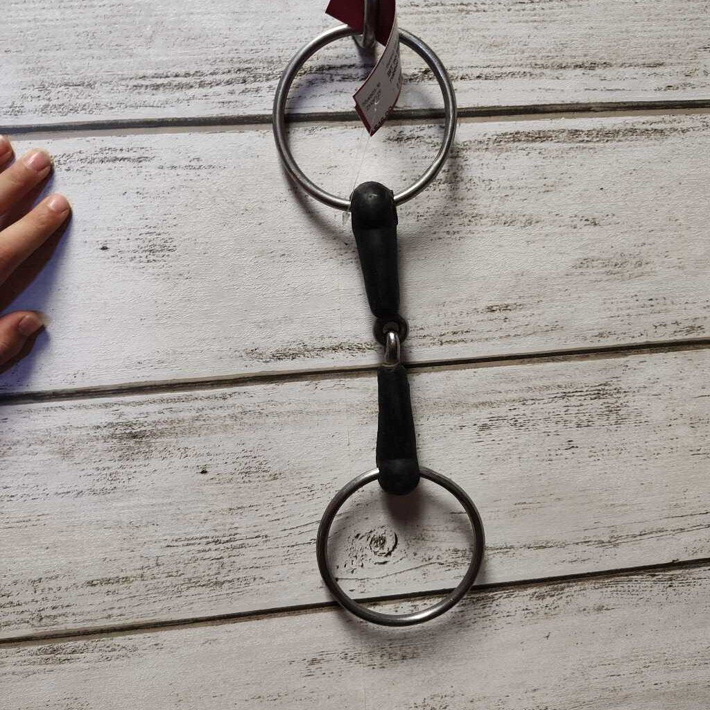 Loose ring- rubber snaffle