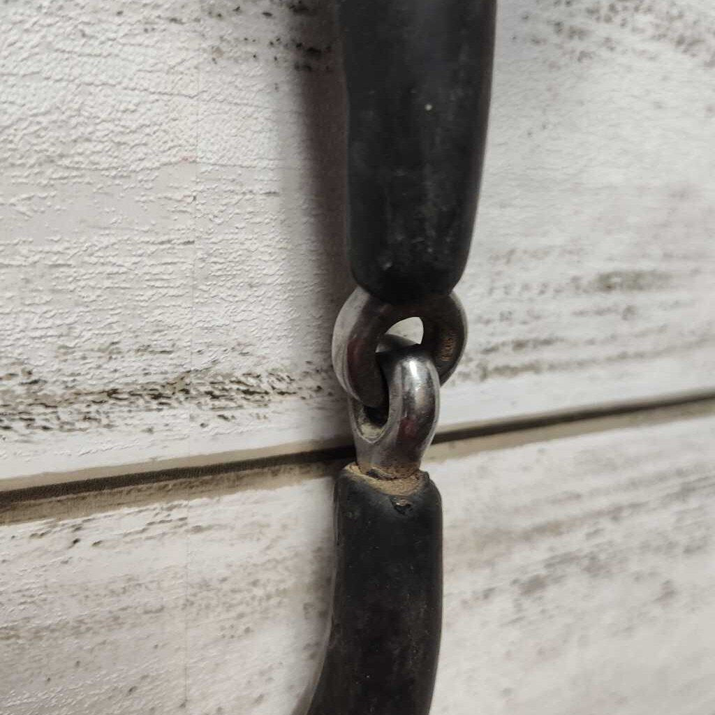 Loose ring- rubber snaffle