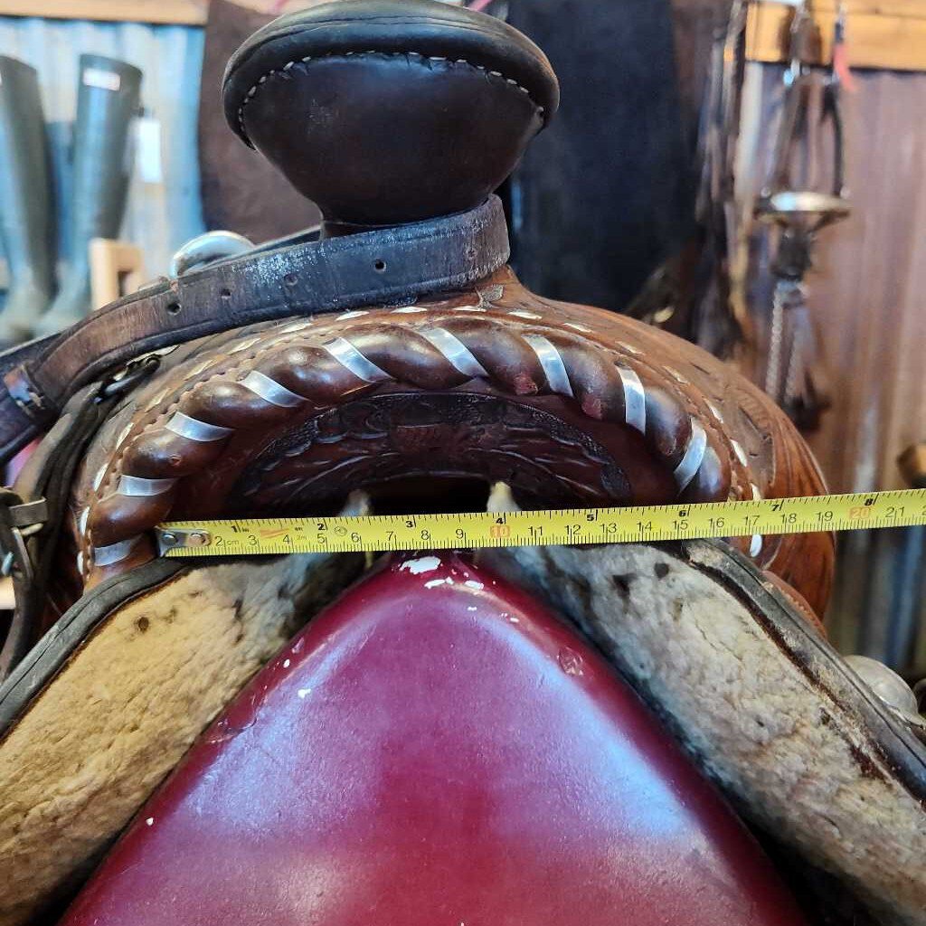 Equitation western saddle