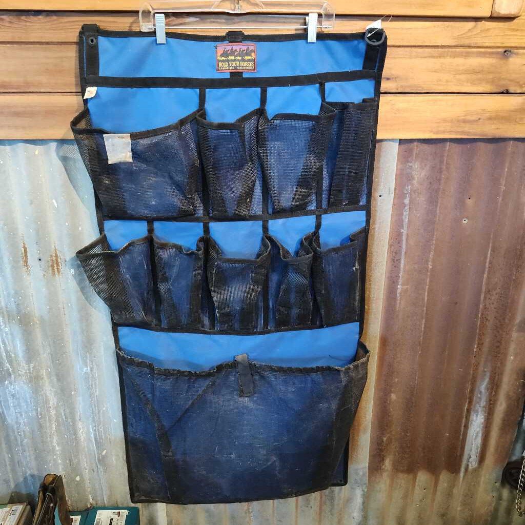 Wall mounted brush/ supply bag