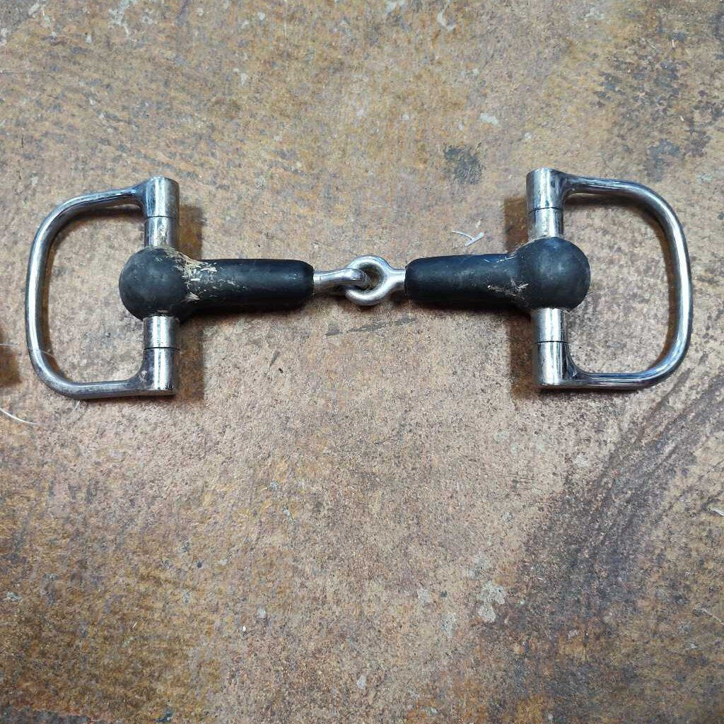 D ring Rubber mouth snaffle