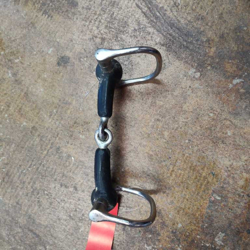 D ring Rubber mouth snaffle