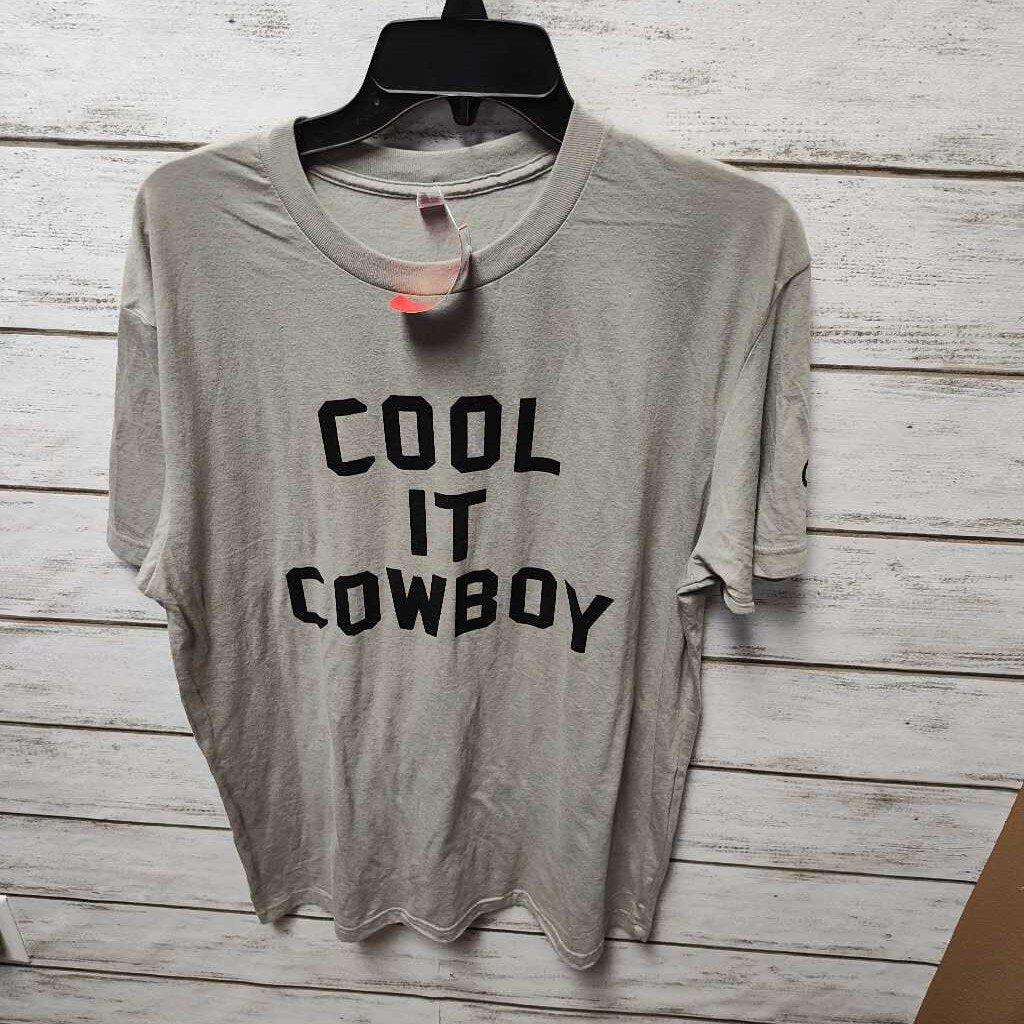 ladies "cool it cowboy"