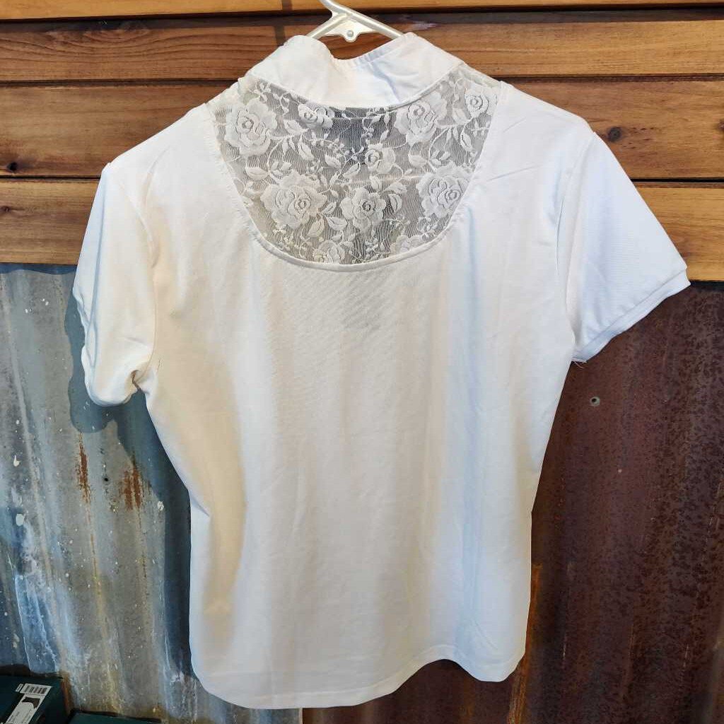 Lace detail- english shirt- ladies