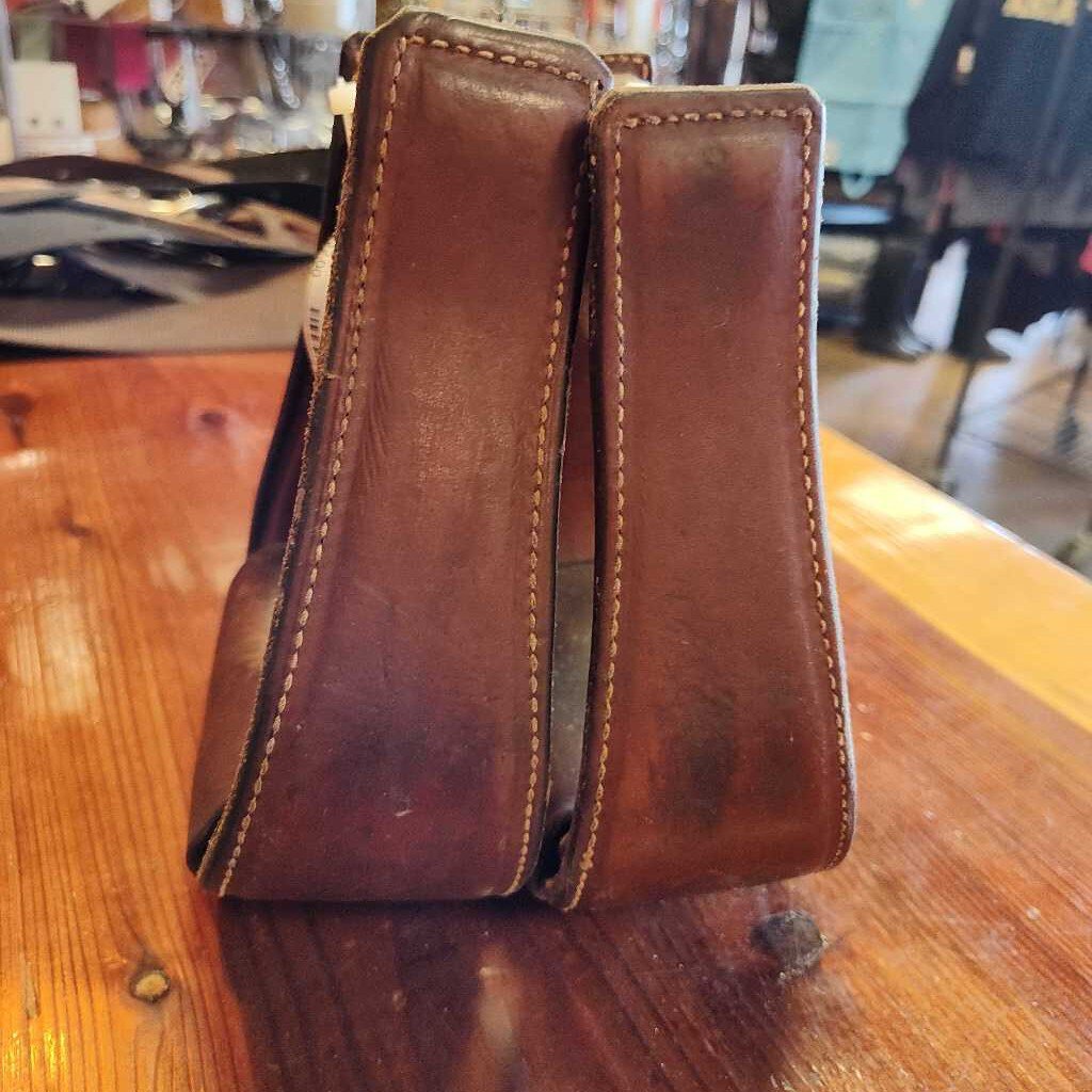 Leather Western Stirrups