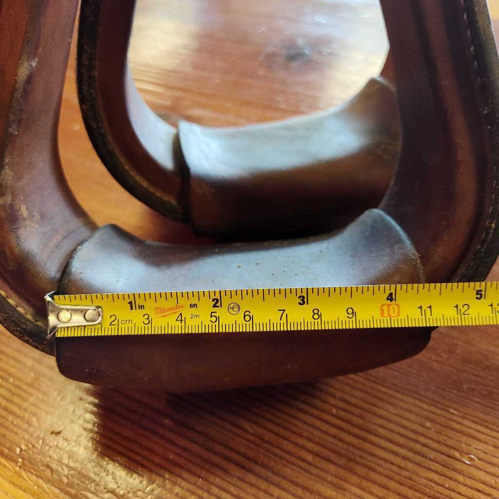 Leather Western Stirrups