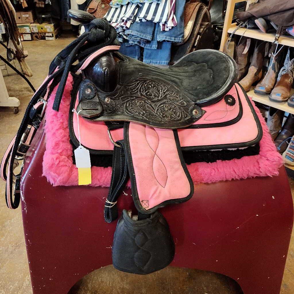 Youth/pony saddle set