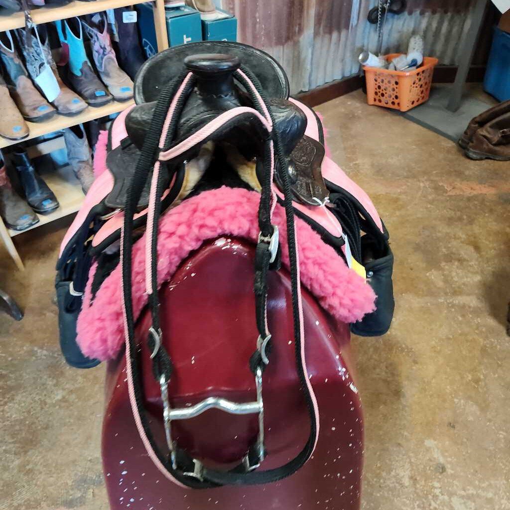 Youth/pony saddle set