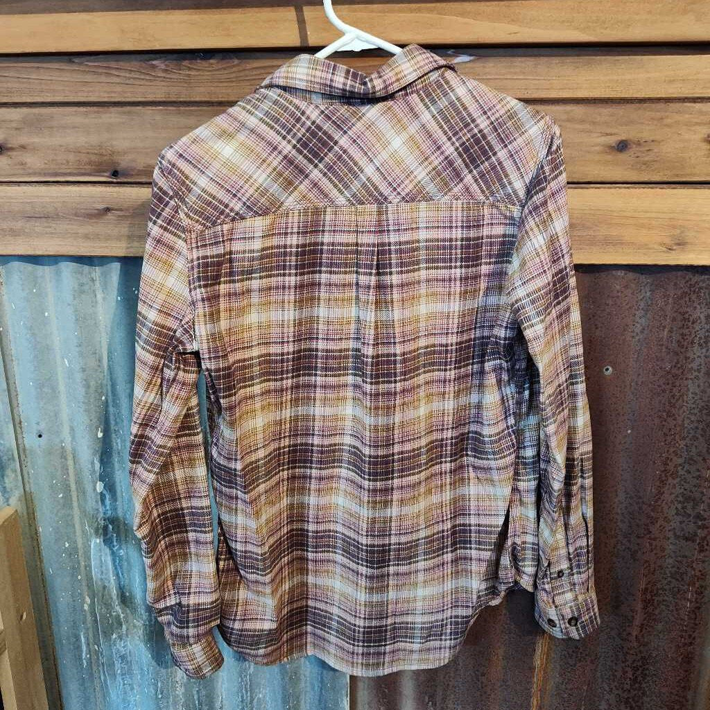 Flannel- button down- adult