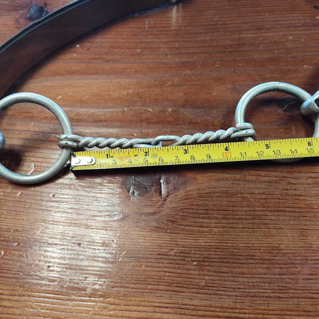 Twisted wire pony bit belt