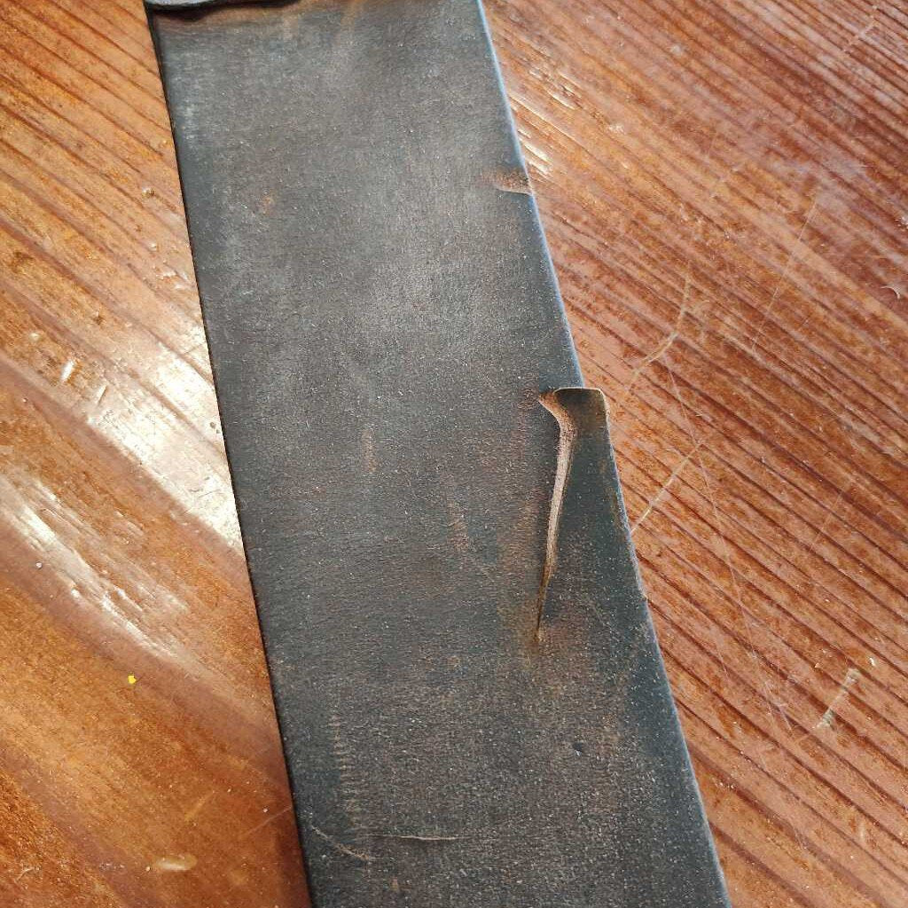 Knife sharpening leather