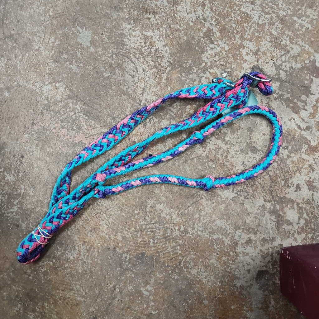 Paracord barrel reins