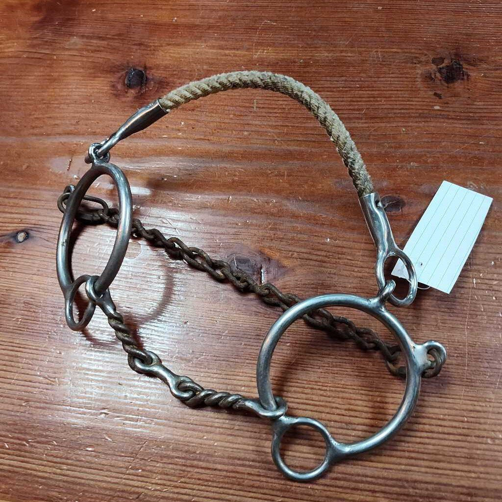 Rope nose twisted with dog bone gag