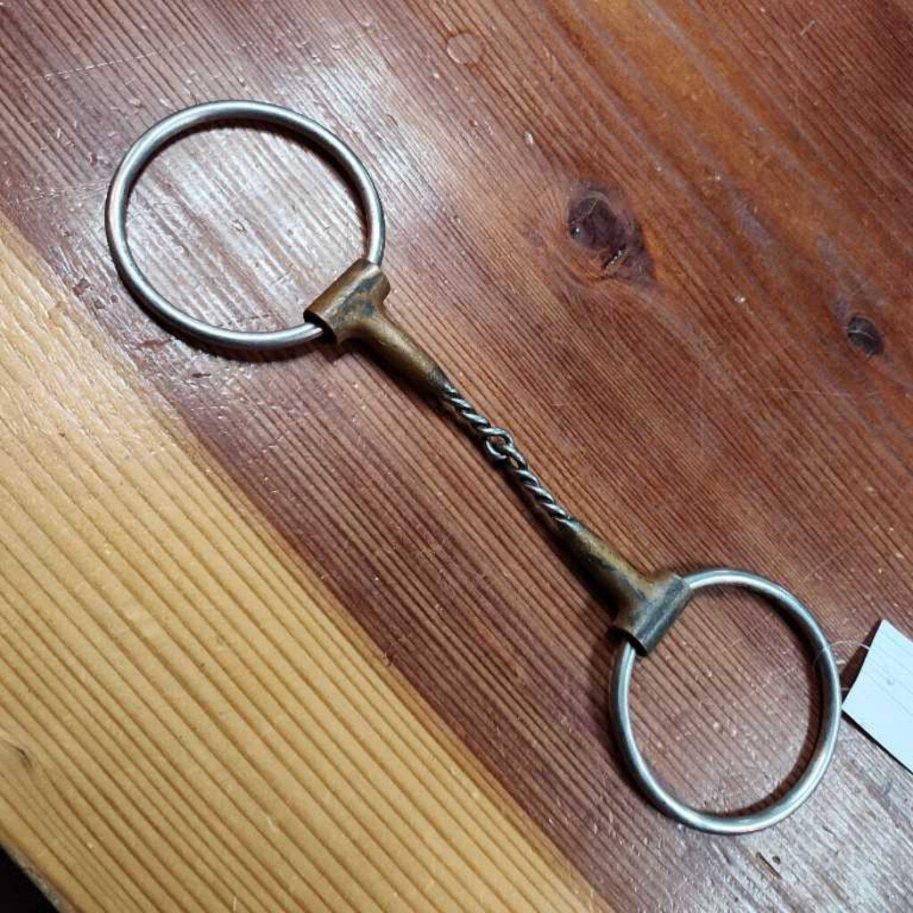 lose ring twisted and straight snaffle