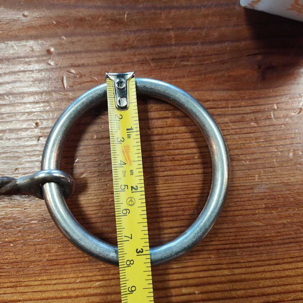 Loose ring twisted snaffle