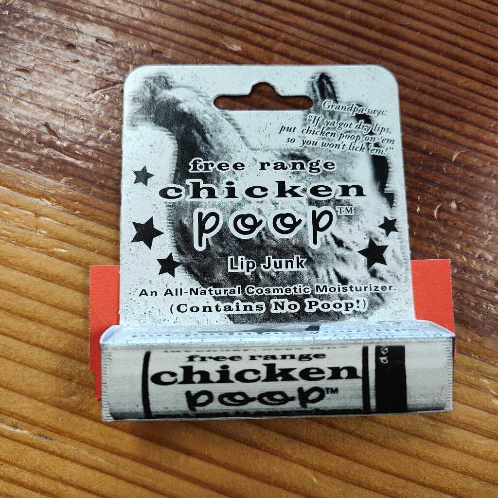 Chicken Poop Chapstick