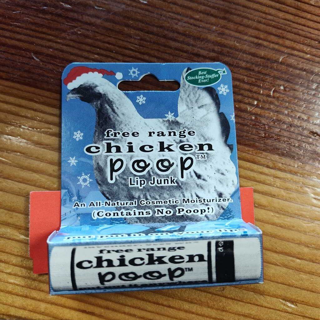 Chicken Poop Chapstick- holiday