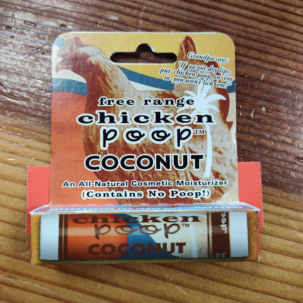 Chicken Poop Chapstick