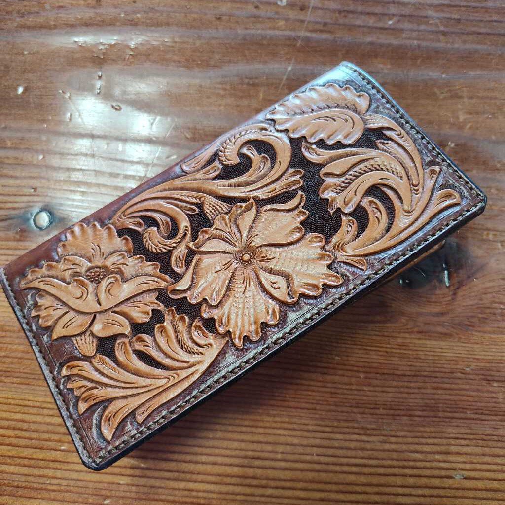 Check book cover- hand made