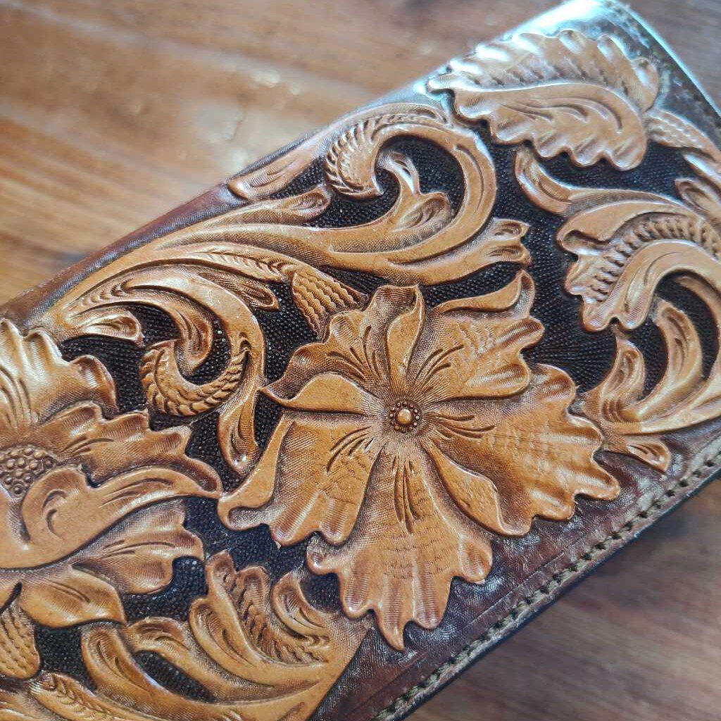 Check book cover- hand made