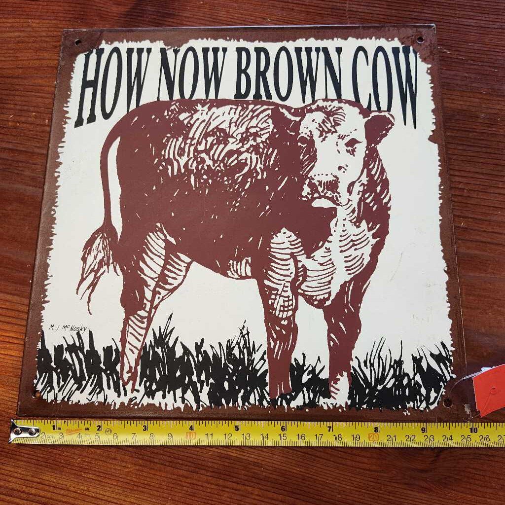 How Now Brown Cow