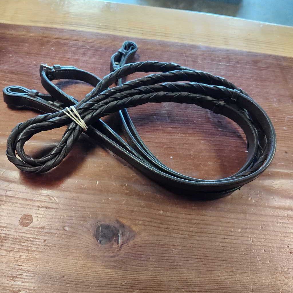 Braided leather