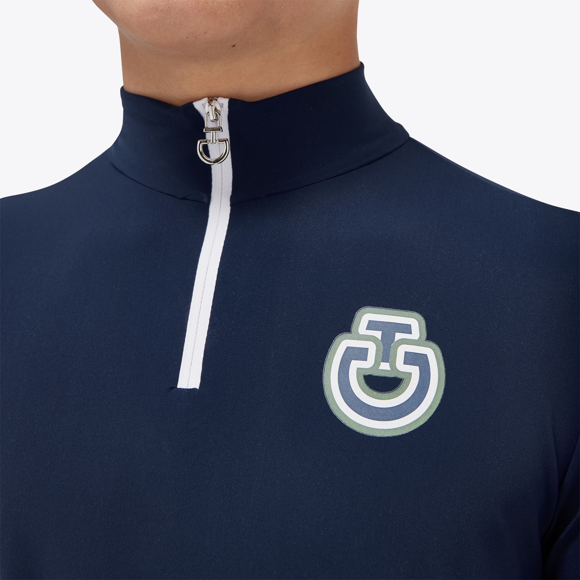 CT Bubble L/S Jersey Zip Training Polo