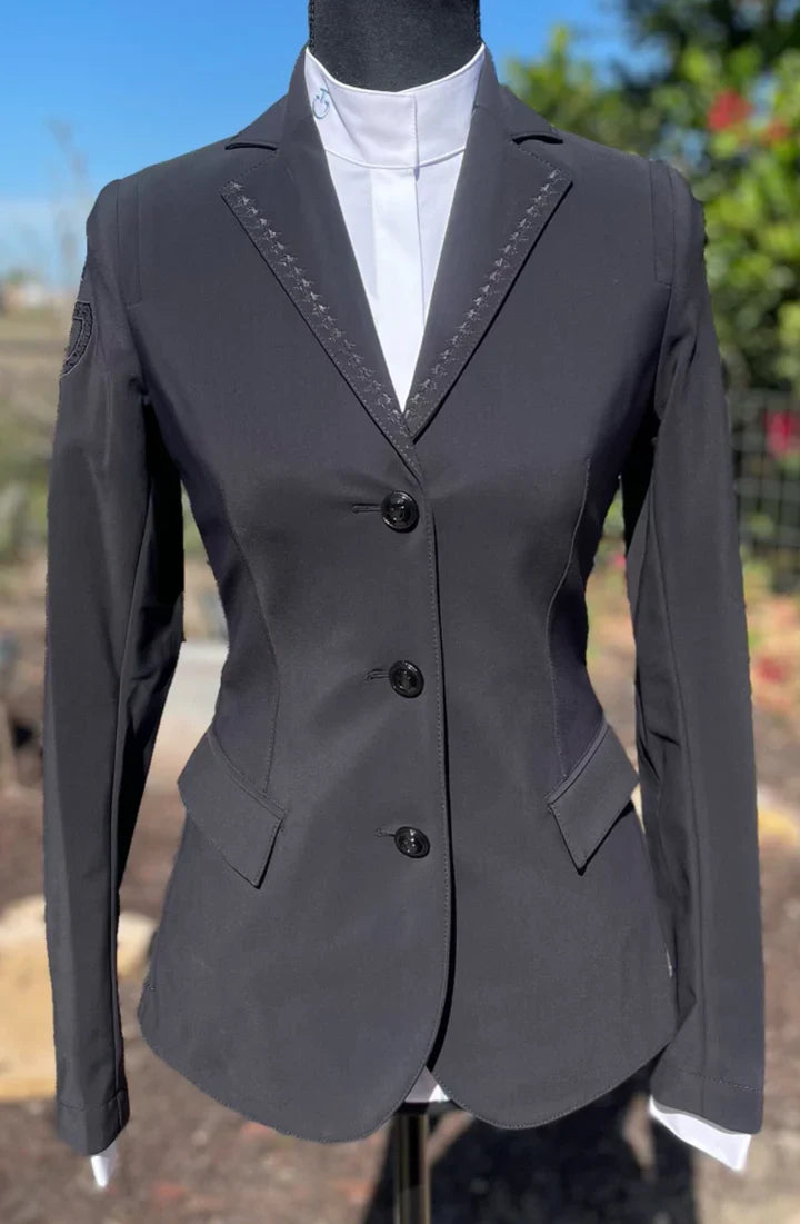 Cavalleria Toscana Embroidered Houndstooth Riding Jacket - New! (3)
