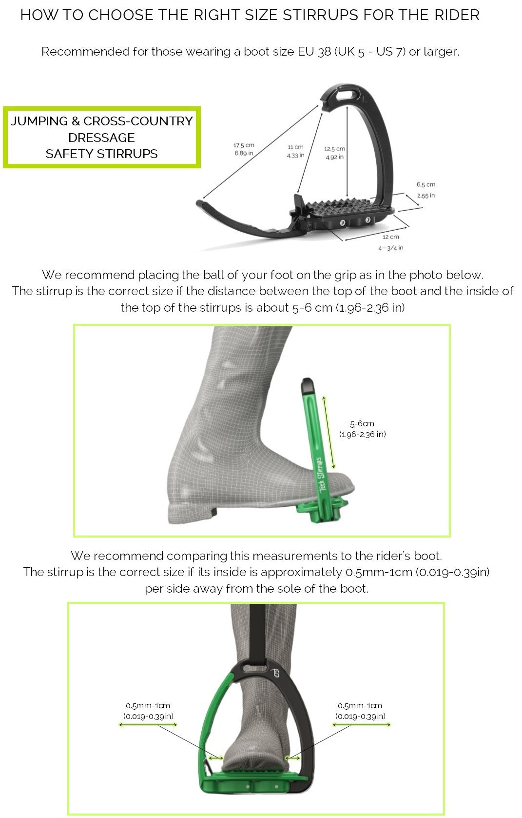 Tech Stirrups Venice Sloped EVO Safety Stirrup