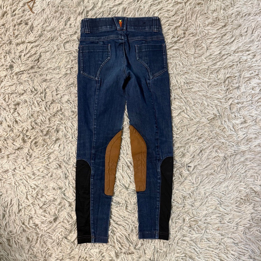 Girl’s Small Jean Kerrits Knee Patch Horseback Riding Breeches. Good Condition.