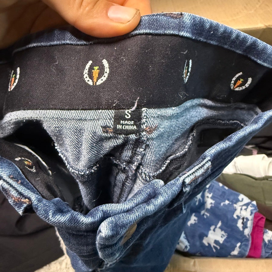 Girl’s Small Jean Kerrits Knee Patch Horseback Riding Breeches. Good Condition.