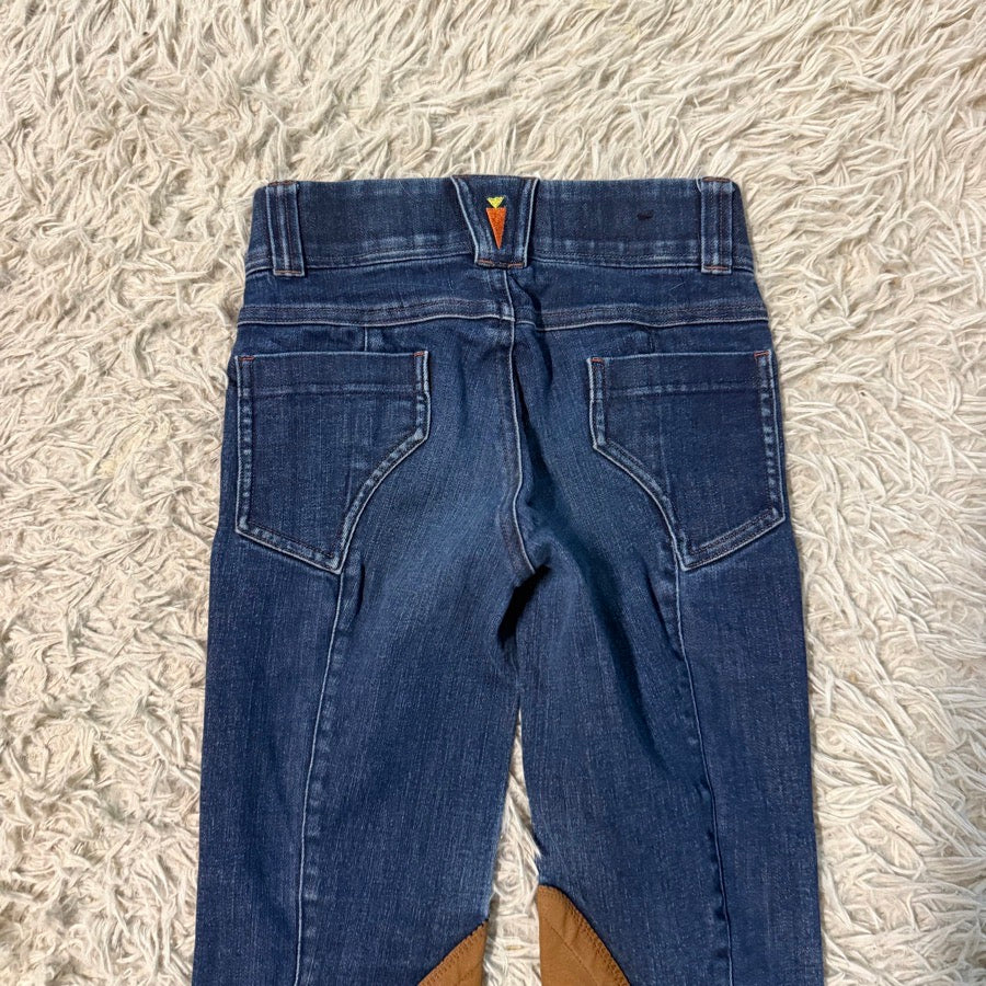 Girl’s Small Jean Kerrits Knee Patch Horseback Riding Breeches. Good Condition.