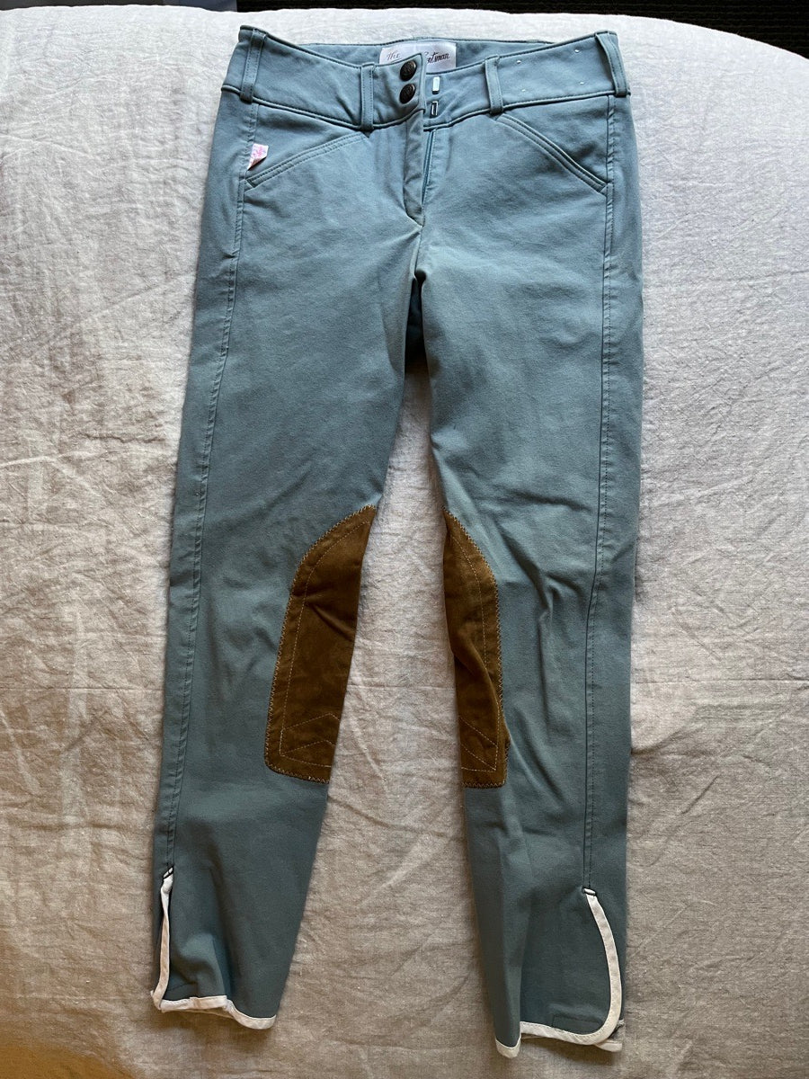 Tailored Sportsman breeches light teal/blue