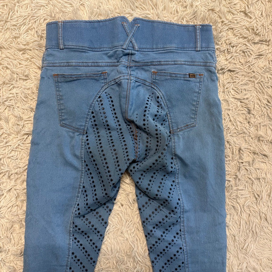 Women’s Size 30 Jean Horze Full Seat Horseback Riding Breeches. Good Condition.