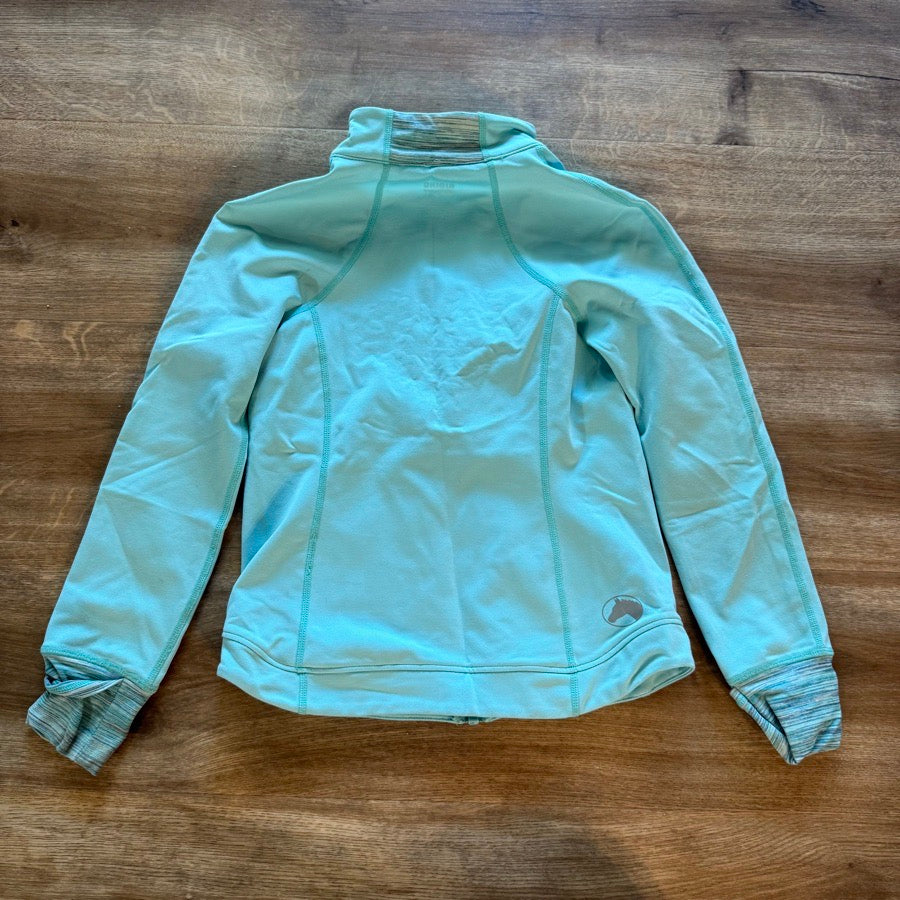 RIDING SPORT Girl’s Medium Blue Riding Sport Horseback Riding Sunshirt. Good Condition. (2)