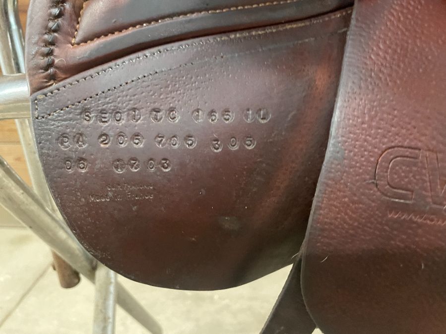 CWD Jump saddle for sale with cover