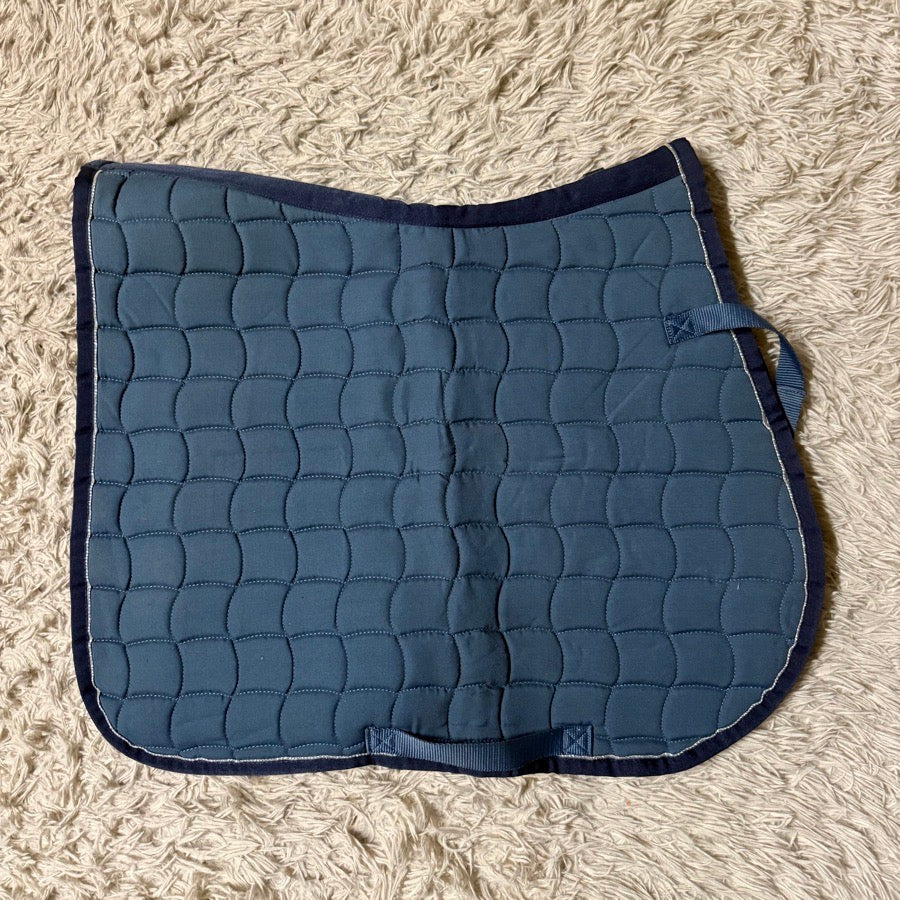 HORZE Blue Horze All Purpose English Horseback Riding Saddle Pad. Good Condition.