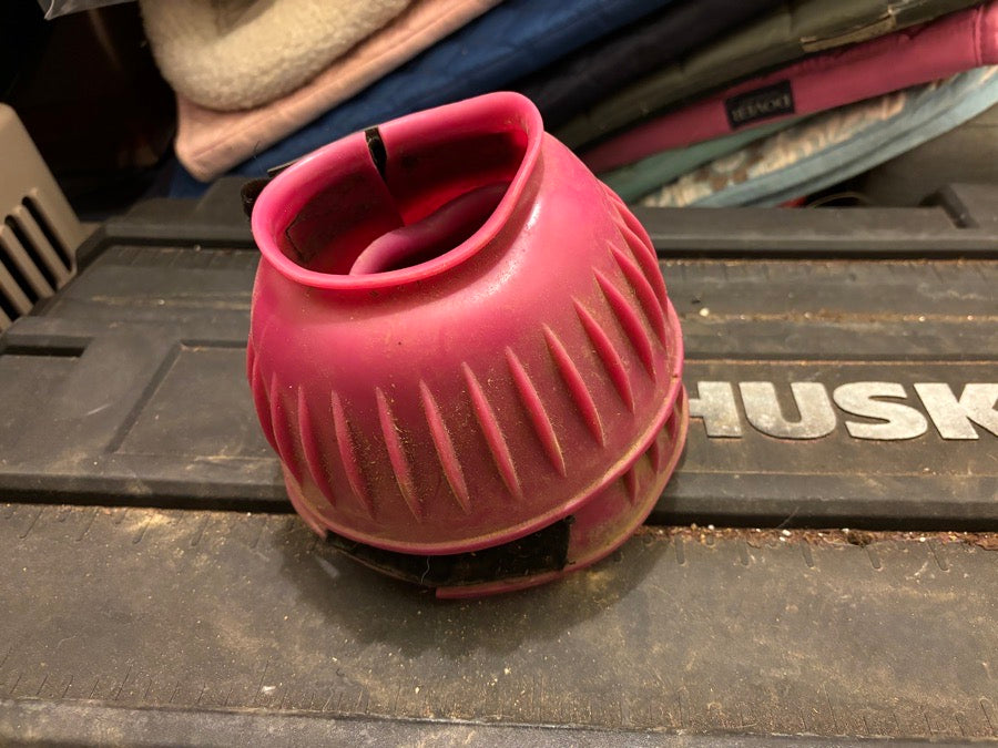 L Bell Boots- Hot Pink