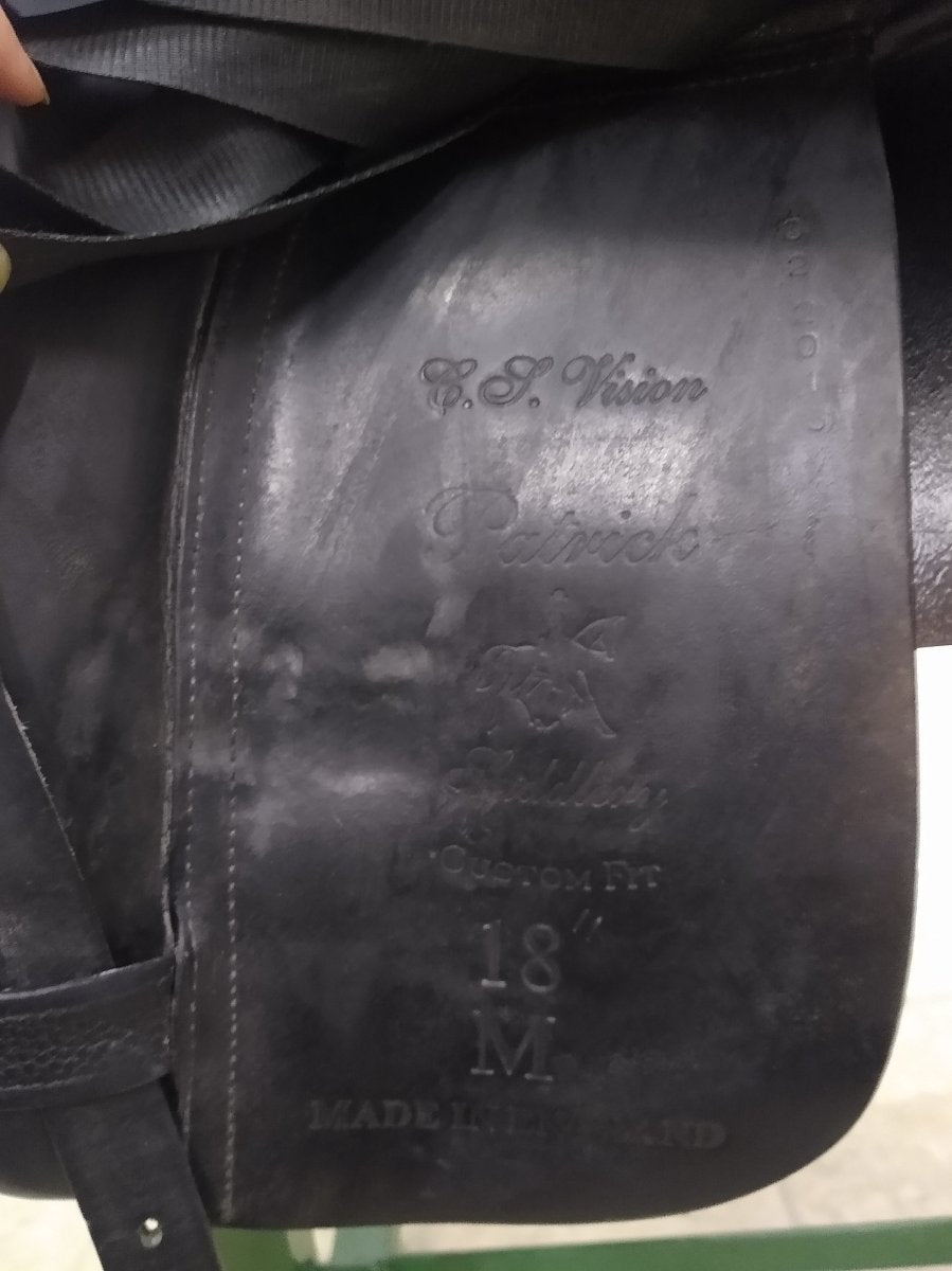 18" Patrick Saddlery Dressage Saddle