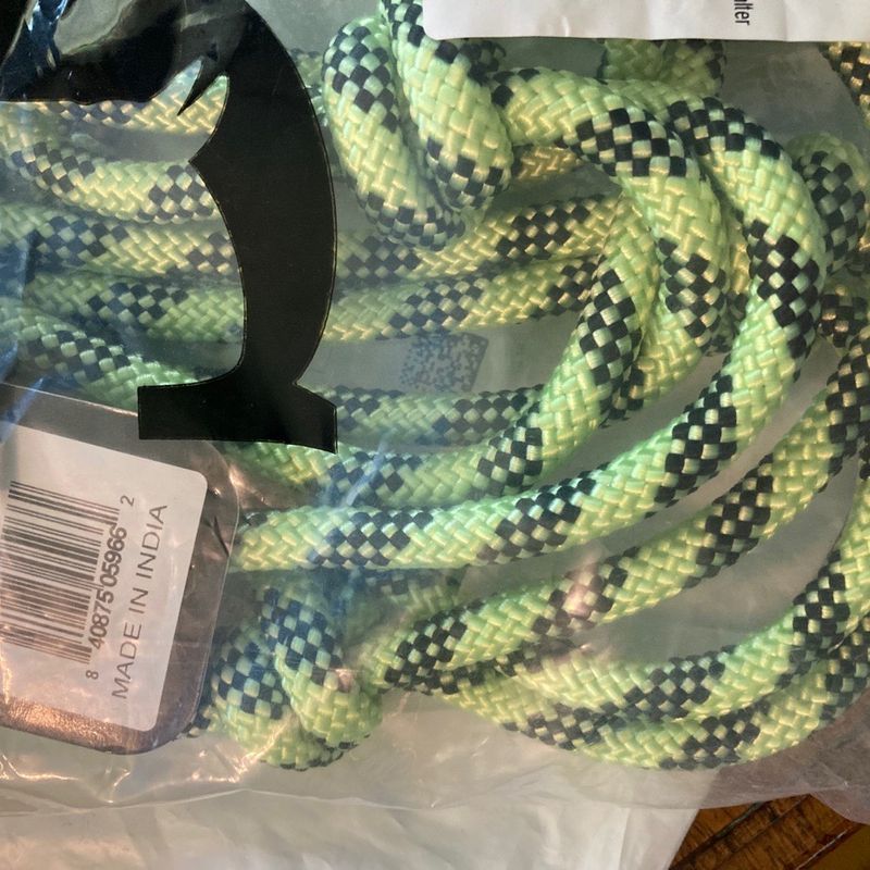 Gatsby Lime Green/Black Rope Halter