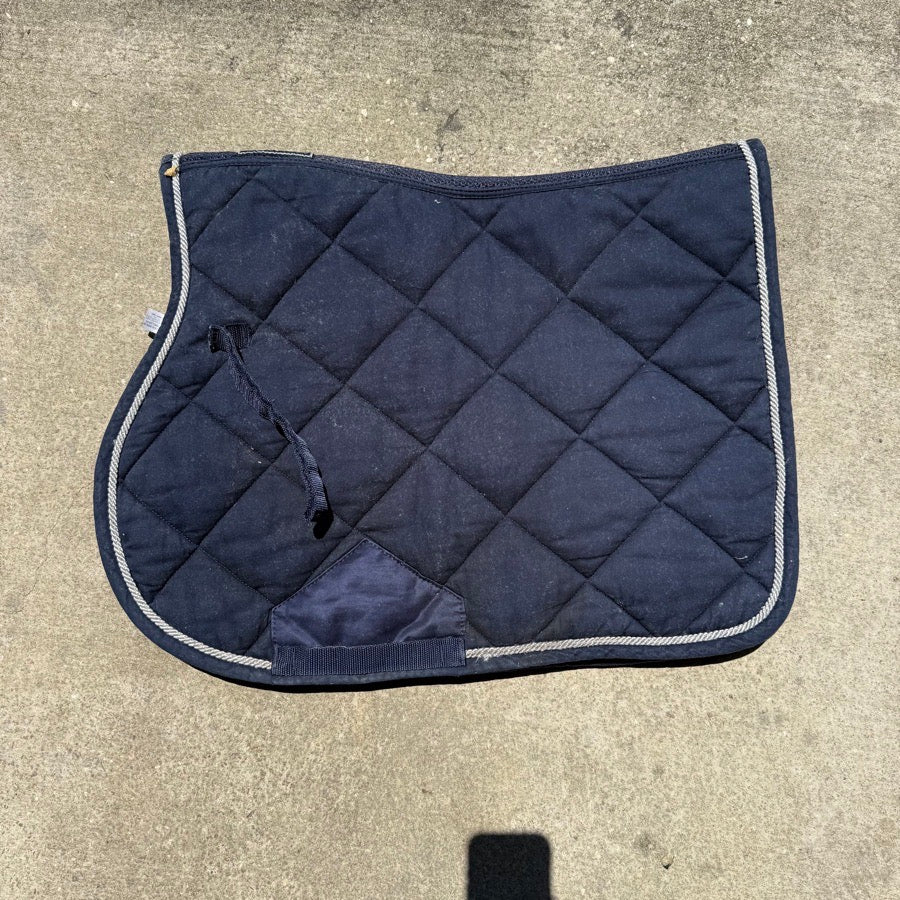 LAMI-CELL Navy Lami Cell English Horseback Riding Saddle Pad